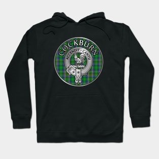 Clan Cockburn Crest & Tartan Hoodie